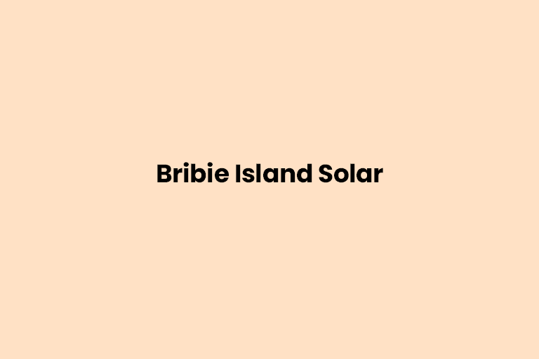 Bribie Island Solar, Bongaree, Queensland